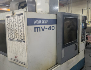 CNC machining center MORI SEIKI MV 40