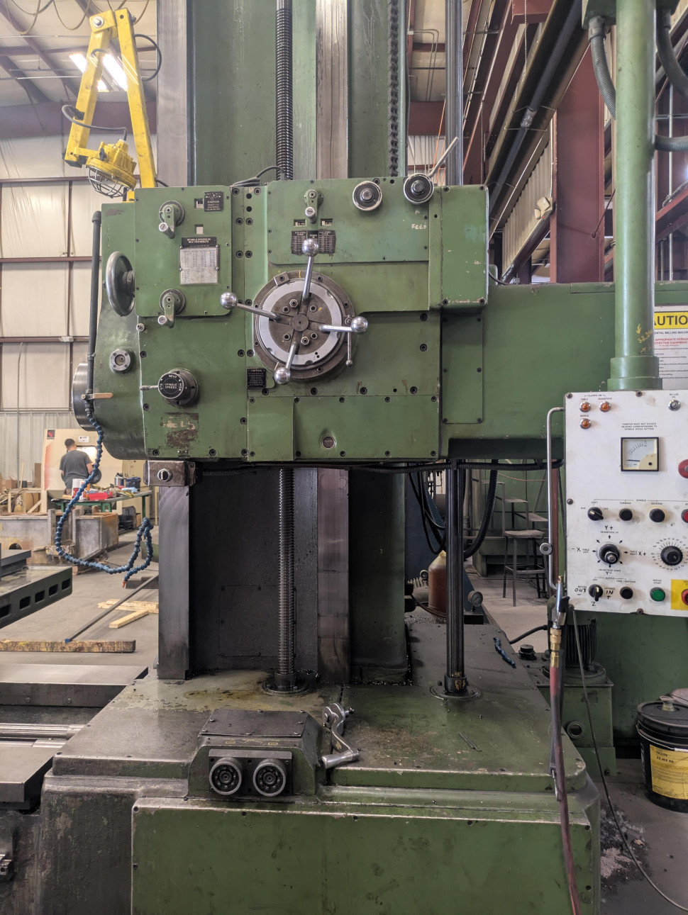 GIDDINGS & LEWIS MODEL 70A-DP5-T 5" Table Type Horizontal Boring Mill - Machine image