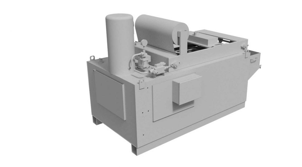 Cooling of Tools with Paper Filter - Machine image