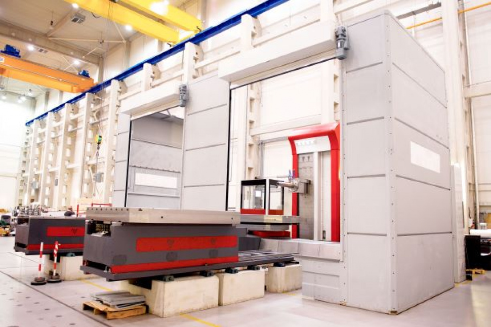 Cross-wise Pallete Changer - Machine image